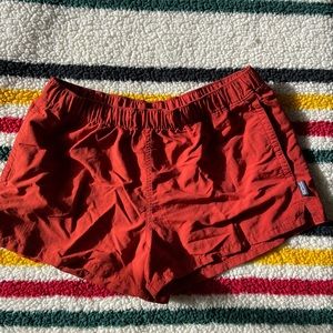 Burnt Orange Patagonia Baggies